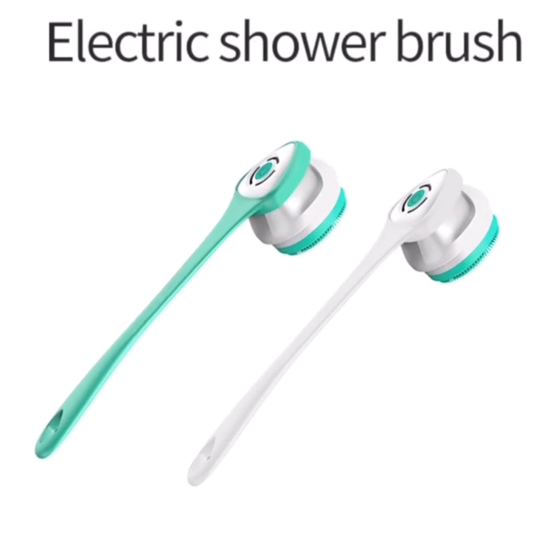 Electric Bath Brush Cross-Border Rechargeable Bath Rub Waterproof Soft Fur Bath Brush Removable Massage Brush Household Foot Grinder