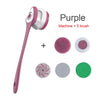 Electric Bath Brush Cross-Border Rechargeable Bath Rub Waterproof Soft Fur Bath Brush Removable Massage Brush Household Foot Grinder