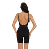 Fashion Seamless Cross-Border Hot Selling Yoga Postpartum Hip Lifting Body Shaping Belly Contraction Backless Siamese Boxer Body Corset