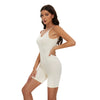 Fashion Seamless Cross-Border Hot Selling Yoga Postpartum Hip Lifting Body Shaping Belly Contraction Backless Siamese Boxer Body Corset