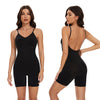Fashion Seamless Cross-Border Hot Selling Yoga Postpartum Hip Lifting Body Shaping Belly Contraction Backless Siamese Boxer Body Corset